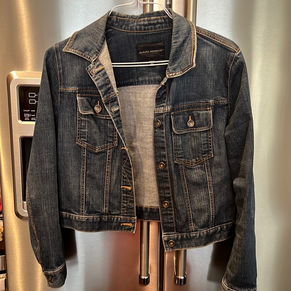 Banana Republic Dark Denim Jacket